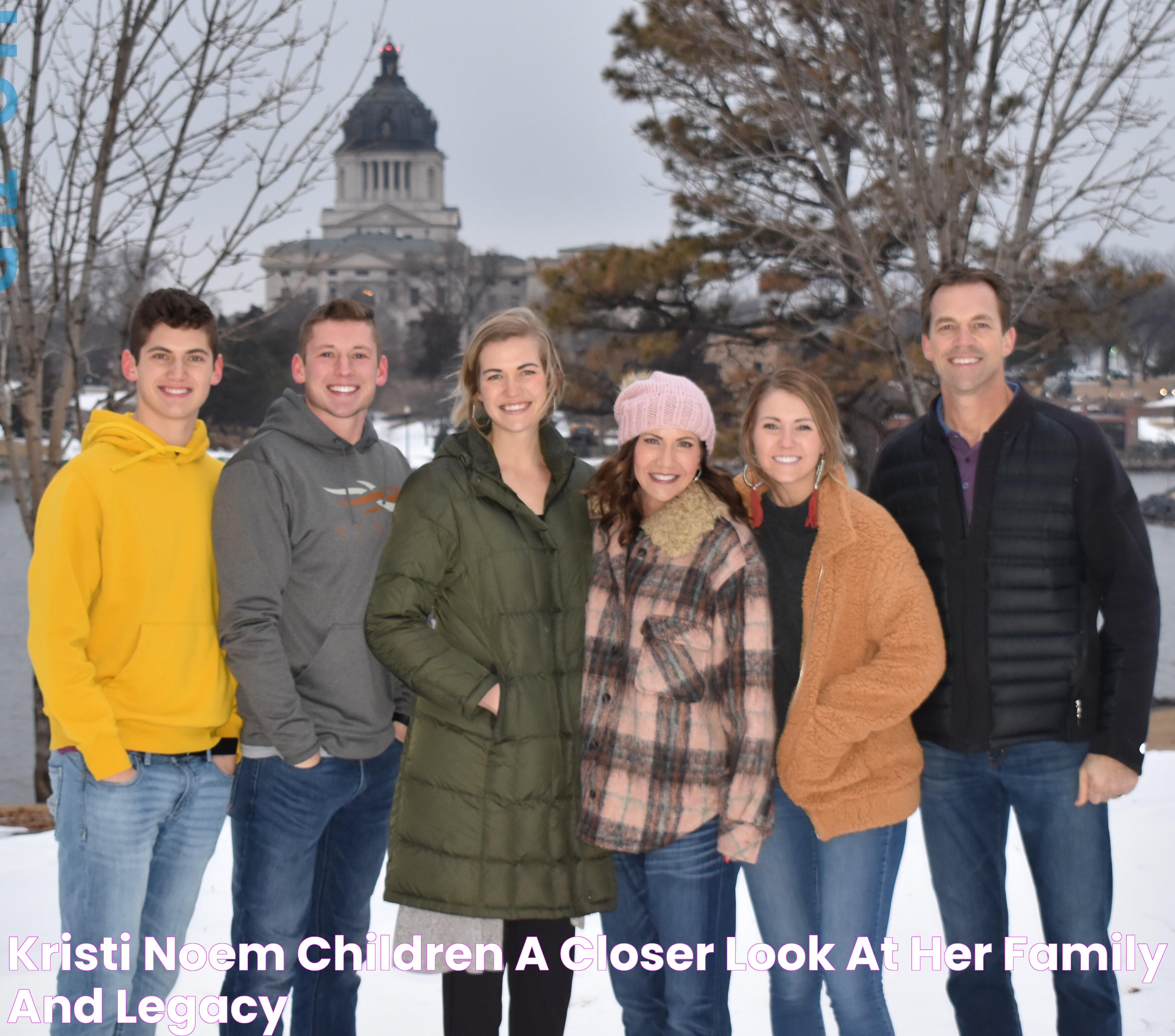 Kristi Noem Family A Closer Look At The Life And Legacy Of South Dakotas First Female Governor